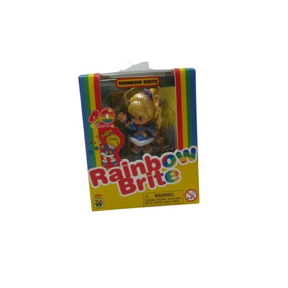 Rare Chase Metallic TLS 40th Anniversary Rainbow Brite Cheebee Doll Mini Figure - Picture 1 of 5